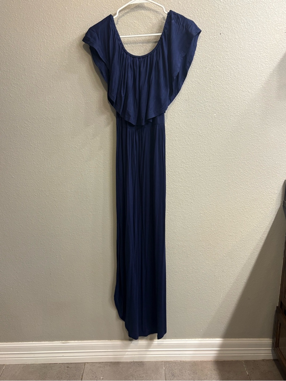 Lilbetter Navy Blue Maxi Dress – Size Small